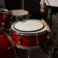 Snare Drum Overtone Control Pad Easy to Install Snare Drum Dampener Percussion Accessory for Drummers, Studio Artists