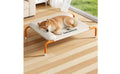 Year-Round Raised Dog Bed Washable Elevated Dog Cot Moisture-Proof Raised Pet Bed Easy to Clean for Small Dogs