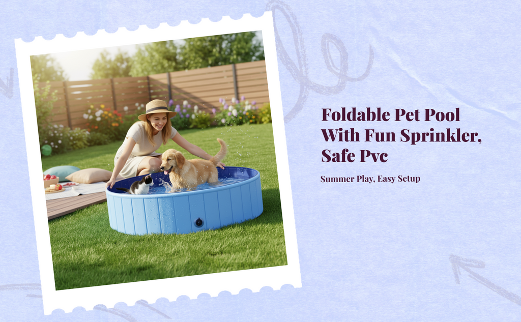 Leakproof foldable PVC pet pool