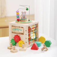 Educational Activity Cube Early Learning Multi Activity Cube Safe Materials
