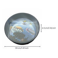 Ocean Drum Two-Sided-Sided Percussion Instrument for Spa, Music Education, Kids