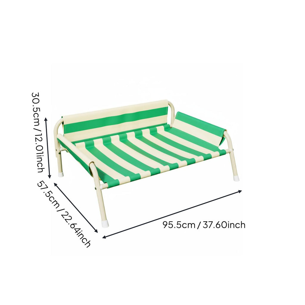 Elevated Dog Bed Water-Resistant-Proof Raised Pet Cot Long-Lasting for Indoor