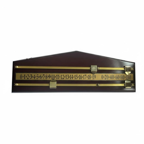 Wooden Snooker Scorer Solid Wood Snooker Scoreboard Vintage Design for Pub