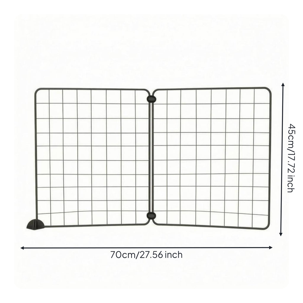 Wire-Mesh Dog Fence Floor-Standing Exercise Pen Sturdy for Indoors