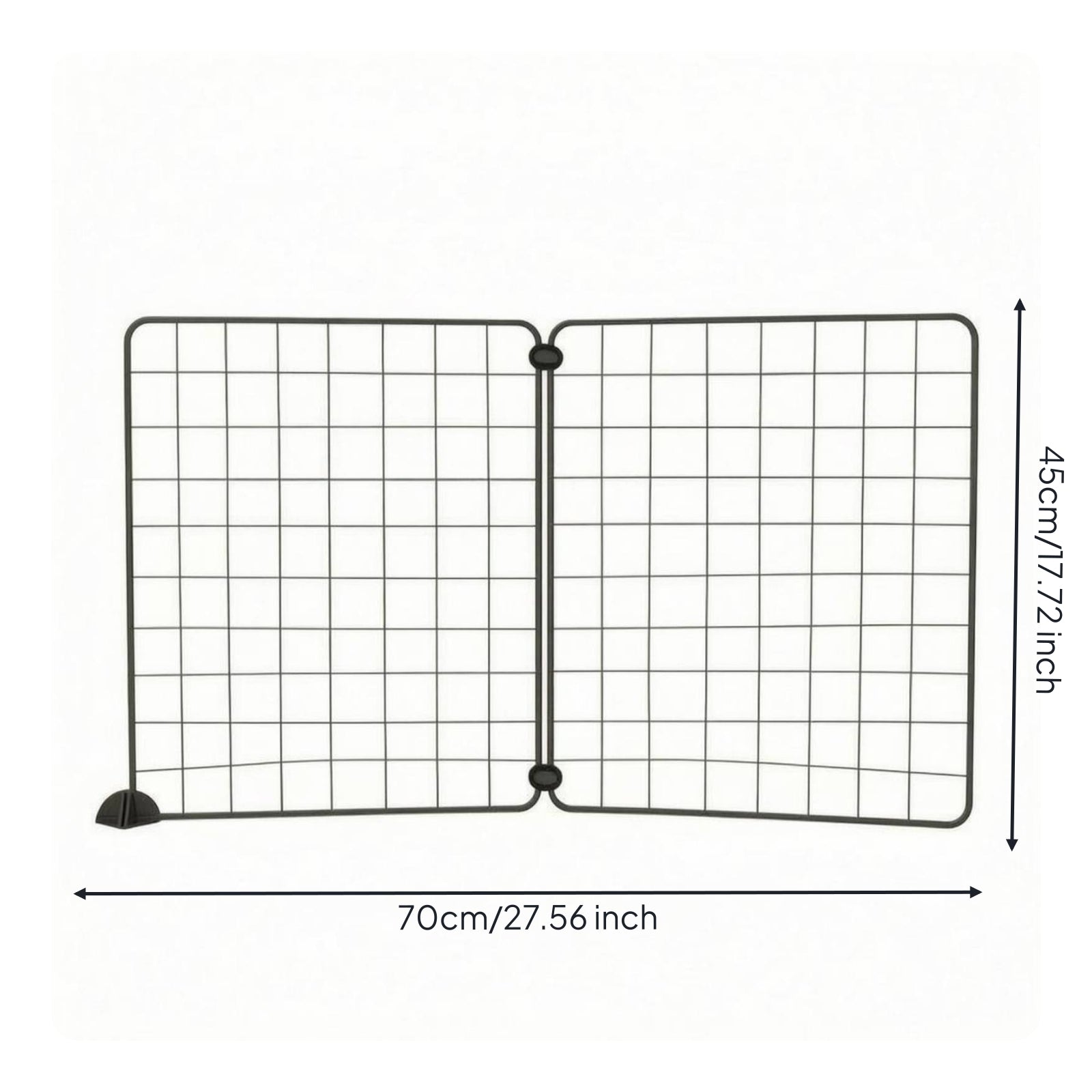 Wire-Mesh Dog Fence Floor-Standing Exercise Pen Sturdy for Indoors