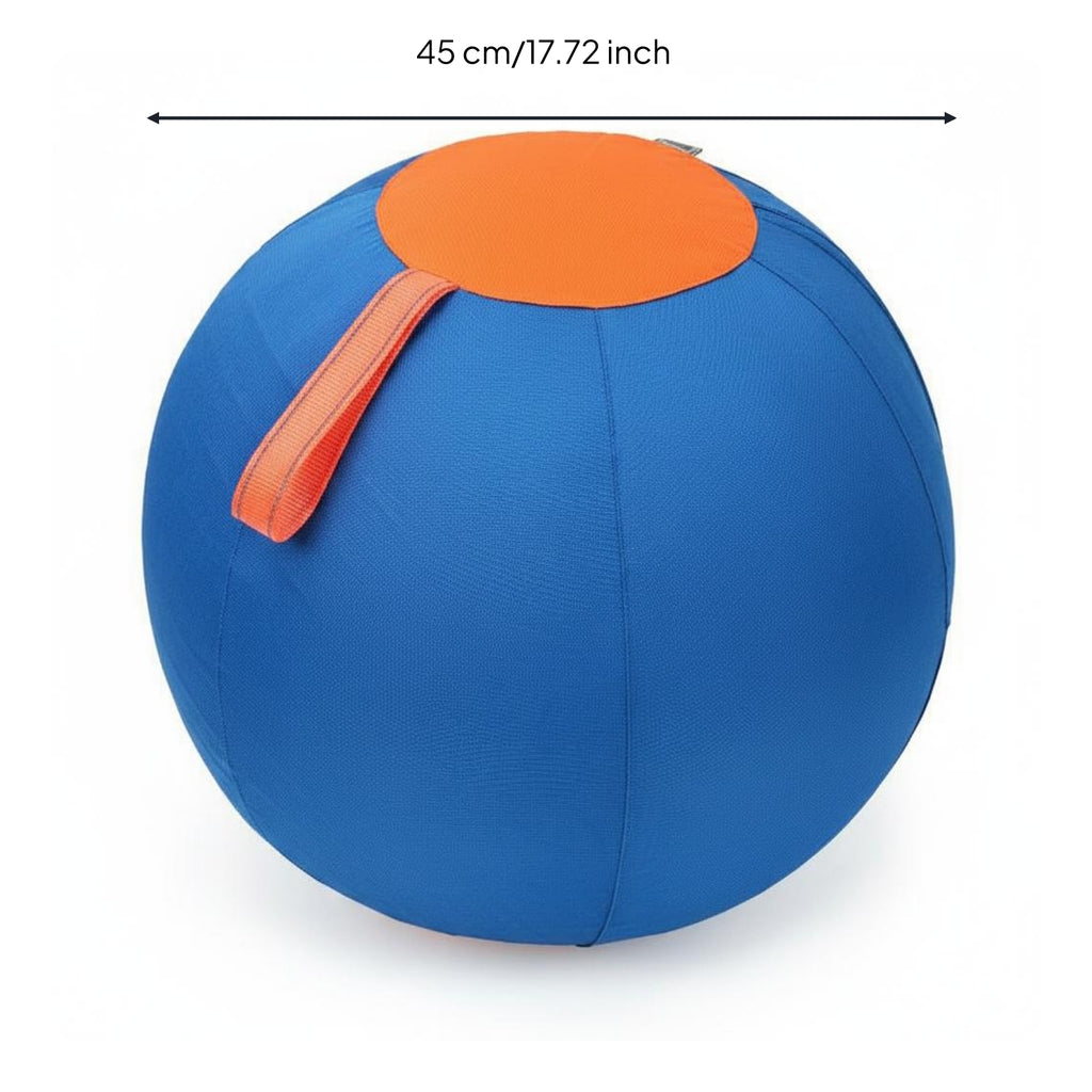Inflatable Dog Ball Reinforced Spherical Dog Toy Interactive for Dogs