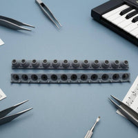 2 Pieces Piano Key Touch Strip Replacement Note Sensing Pad Membrane