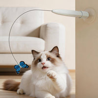 Automatic Flutter-Wing Feline Toy Handheld Mode Flutter-Wing Feline Toy Stress