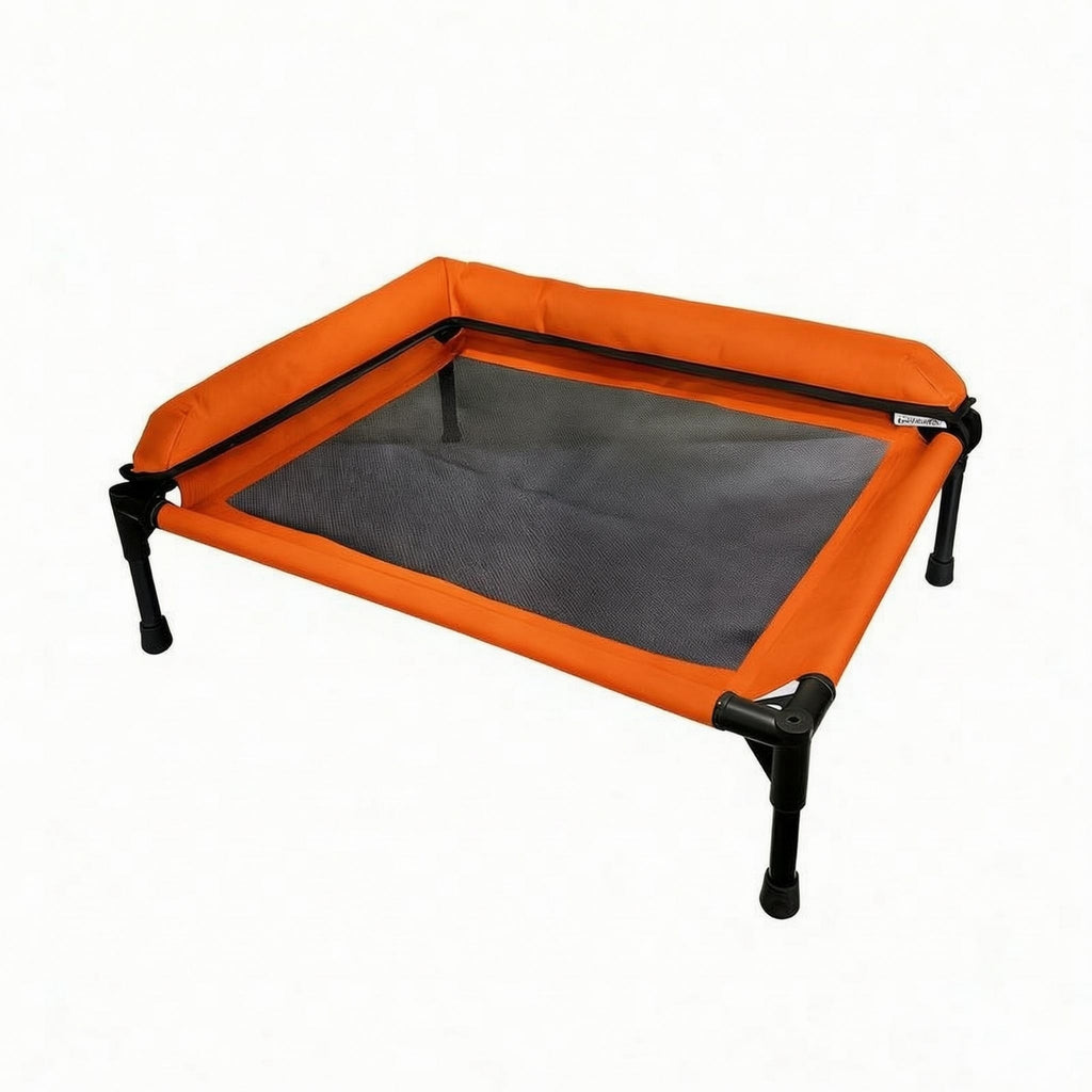 Elevated Pet Bed off the Floor Raised Edge Pet Bed Low-Height