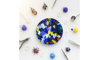 COE90 Fusing Glass Hot-Melt Microwave Kiln Glass Pieces for Home Studio