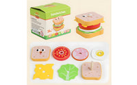 Play Quick-Service Restaurant Set Multi-Piece Toy Hamburger Meal Hand-Eye