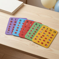 5 Pieces Bingo Card Set Rounded Corners Reusable Bingo Card Party Play
