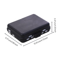 408 Pieces Carp Angling Equipment Kit Sorted Compartments Hook Holder and Bead Kit Quick Change Swivels Fishing Hook Accessory Set