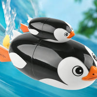 Electric Swimming Penguin Toy Battery Powered Electric Penguin Toy Sealed Design