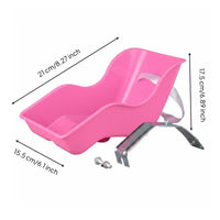 Pedal Doll Seat Decorative Doll Seat Easy to Install