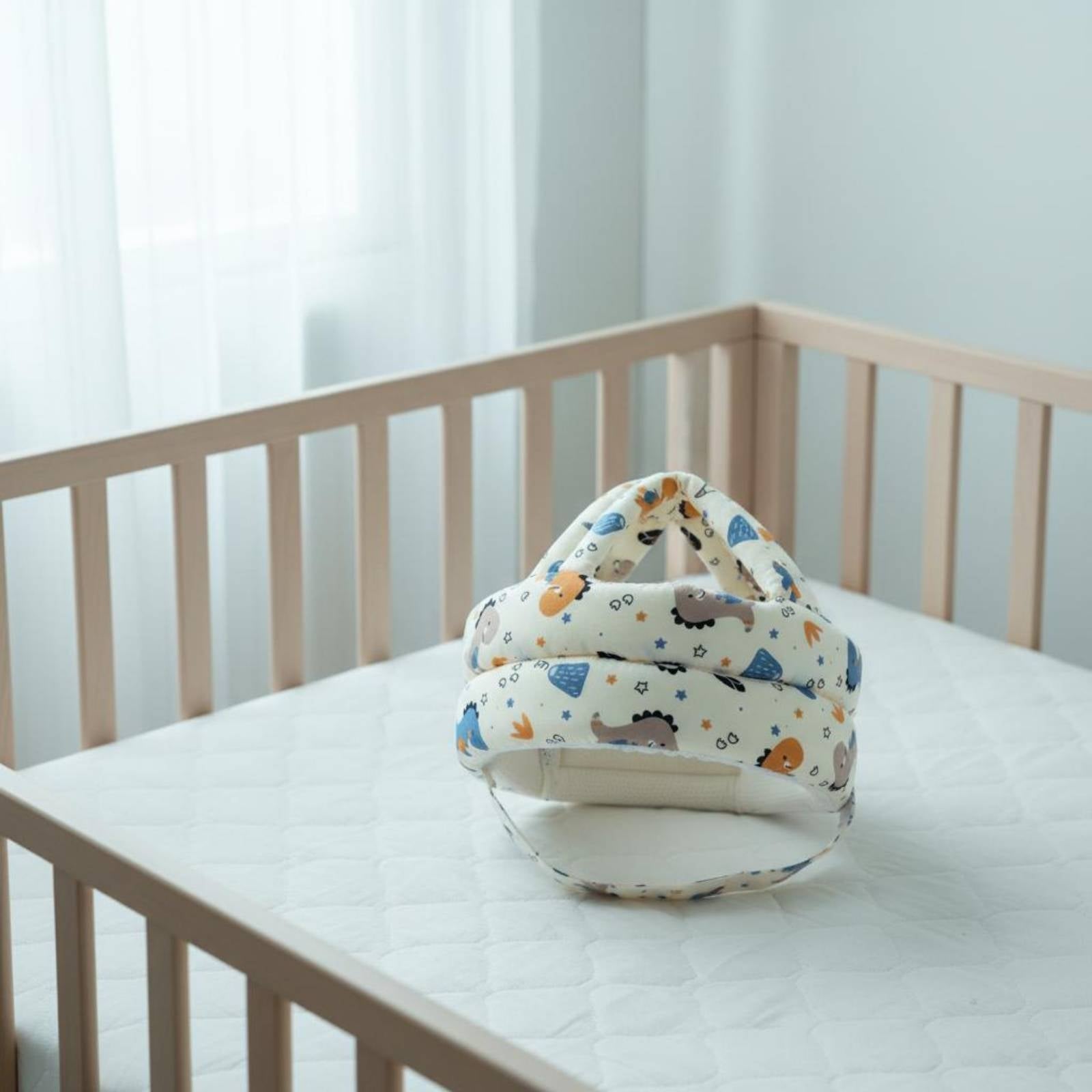 Infant Head Protection Hat Breathable Padded Hat Shock-Absorbing Learning-to-Walk Helmet for Infants