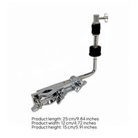 High-hatHat Extension Clamp Sturdy Cowbell Clamp Musical Equipment