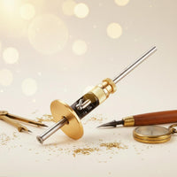 Micro Adjust Marking Gauge High Precision Wheel Marking Gauge for Woodworkers