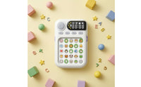 Attention Training Toy Button Controls Visual Exercise Toy White