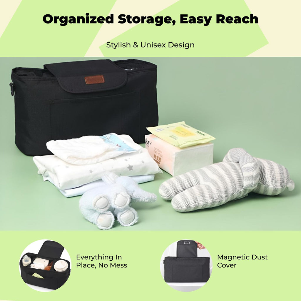 Large capacity stroller bag