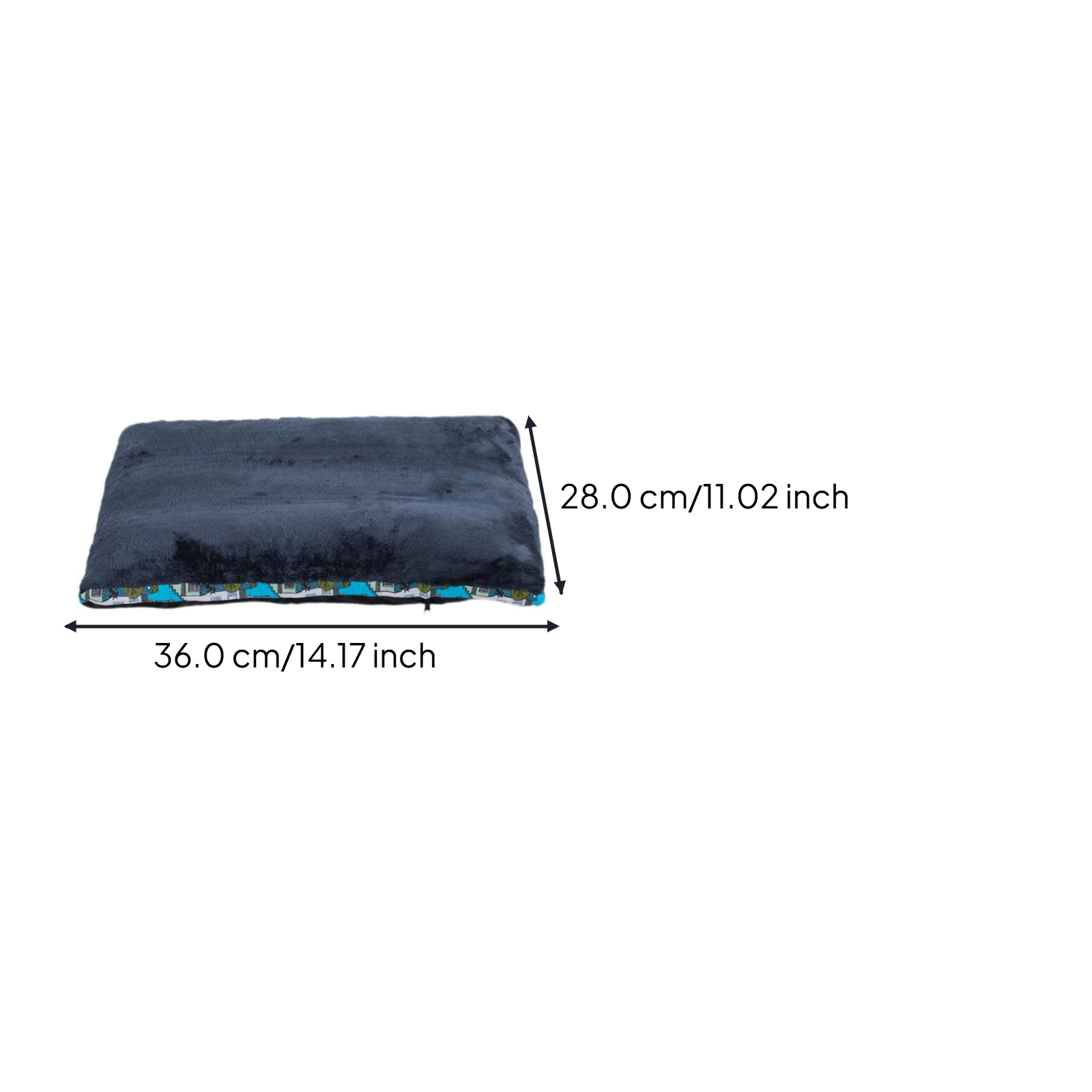 Non-slip thick pet bed