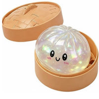 Steamed Bun Soft with Steamer Case Cute Bun Stress Toy for Office, Students