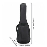 Electric Guitar Bag Water Electric Bass Bag Double Shoulder Straps