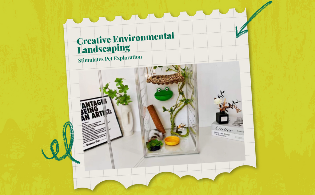 Ventilated acrylic terrarium for amphibians