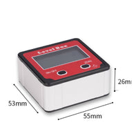 Digital Inclinometer Auto-Rotating Screen Ferrous Angle Gauge for Construction