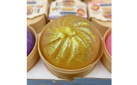 12 Pieces Bun-Shaped Stress Toy Display Storage Steamed Bun Squishy Non-Sticky