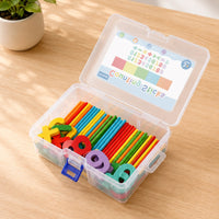 Math Learning Toy Logical Thinking Counting Sticks Set Color Recognition