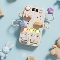 Socket Toy Hand-Eye Coordination Plug Board Toy Sensory Play for Young Children