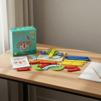 Two Player Board Game Logical Thinking Development Pegboard Brain Teaser Set