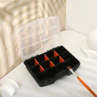 10-Grid Compartment Organizer Portable Screw Organizer Box Lightweight