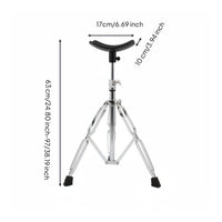 Tuba Stand Height Adjustable Euphonium Stand Padded Cradle for Stage