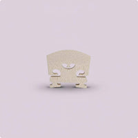 Violin Bridge Blank Wholesale Maple Violin Bridge Natural Wood Grain