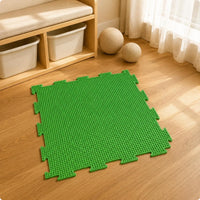 Textured Sensory Mat Textural Rectangular Silicone Mat Raised Texture Activity Pad for Crawling Practice