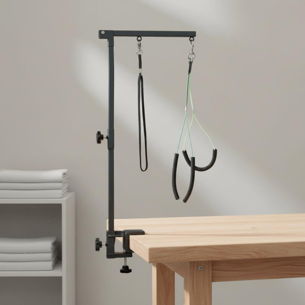 Pet Grooming Table Arm Long-Lasting Dog Grooming Arm Portable for Feline Owners