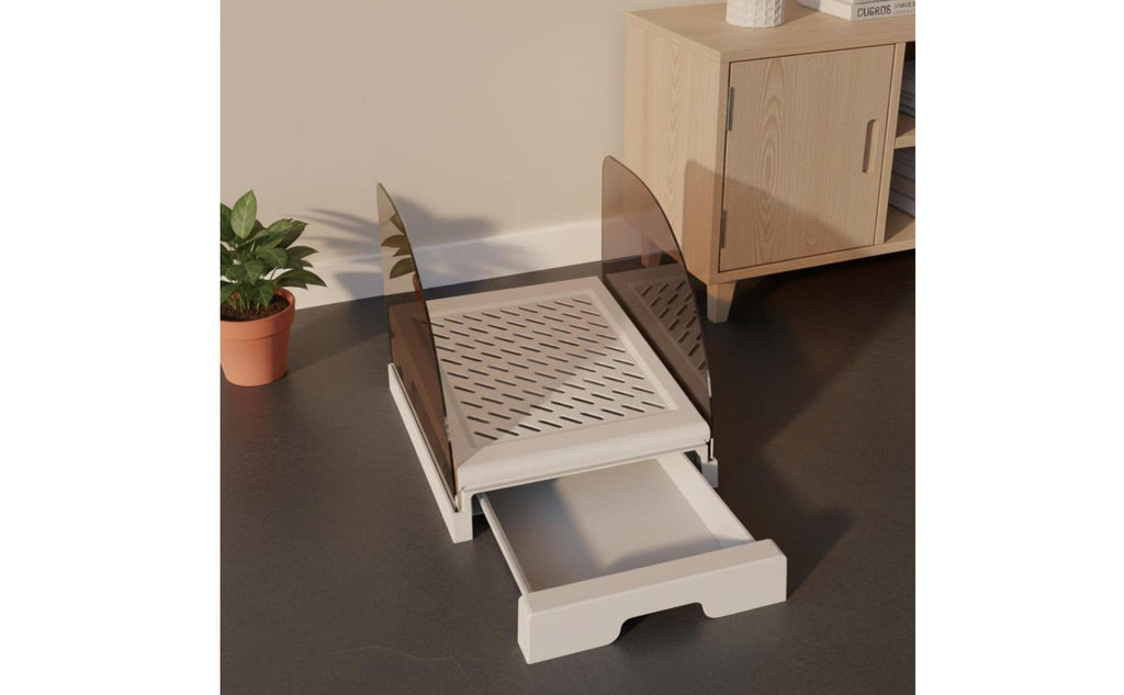 Litter Catcher Ramp Detachable Feline Litter Stair Water-Proof for Kittens