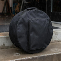 Snare Drum Bag Zippered Pocket Instrument Carrier Black Trim