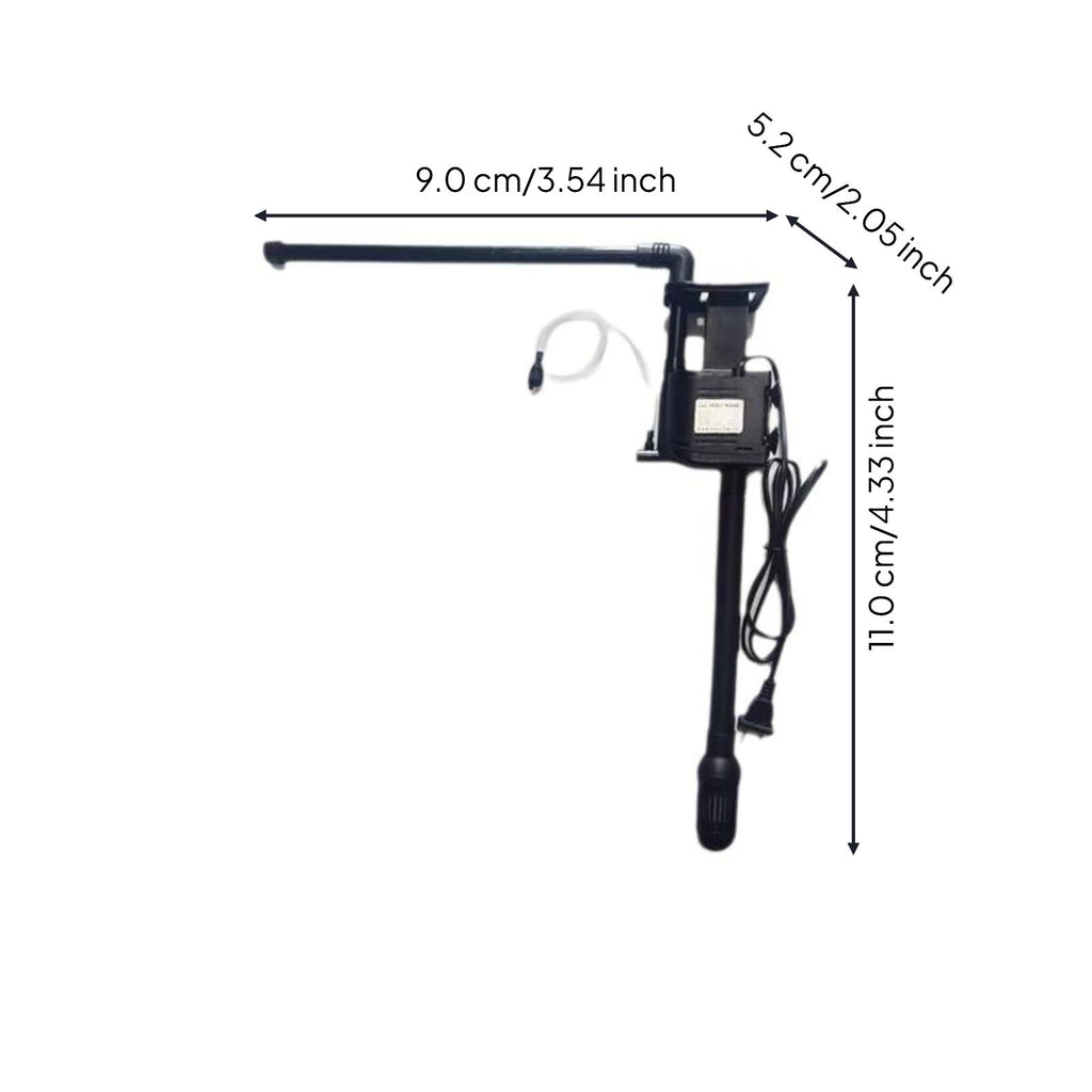 Immersible aquatic pump, high height, extremely quiet, multi-functional aquatic habitat purifier, oxygenation for fish tanks