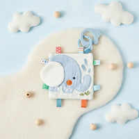 Elephant Lovey Toy Long-Lasting Elephant Comfort Cloth Detachable Teether