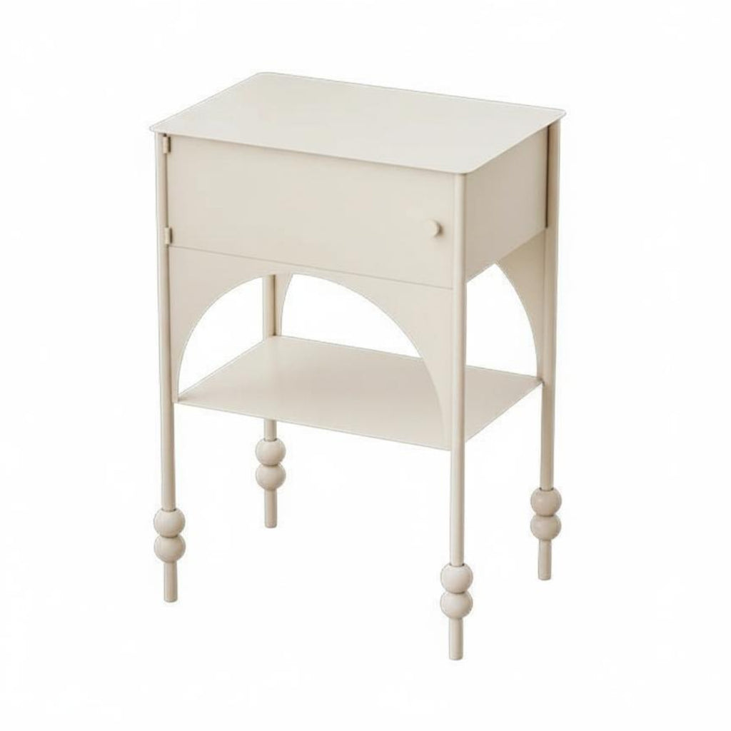 Feline House Nightstand Mid-Century Style-Century Design Feline Bedside Table