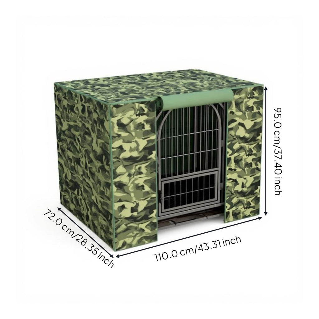 Waterproof Outdoor Dog Kennel Cover, Windproof, Insulated