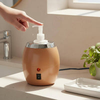 Single Bottle Oil Warmer Easy to Use Spa Accessory 360° Fast Heating