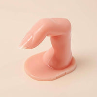 Manicure Practice Finger Easy to Use Artificial Finger Model Reusable Beauty Tool for Salon