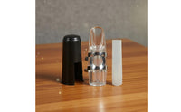 Saxophone Mouthpiece Includes Cap and Acoustic Plate Saxophone Mouthpiece Easy to Install Wind Instrument Accessory for Students