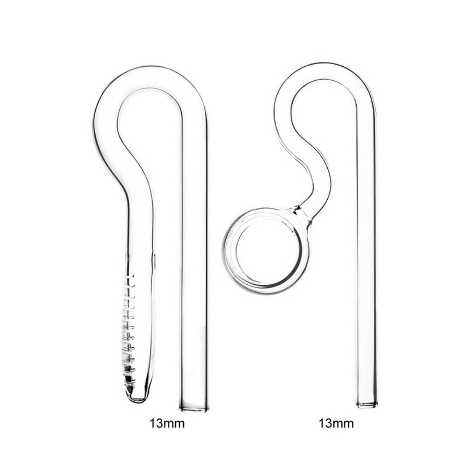 Glass Lily Pipe Improves Water Circulation Aquarium Inflow Outflow Pipe