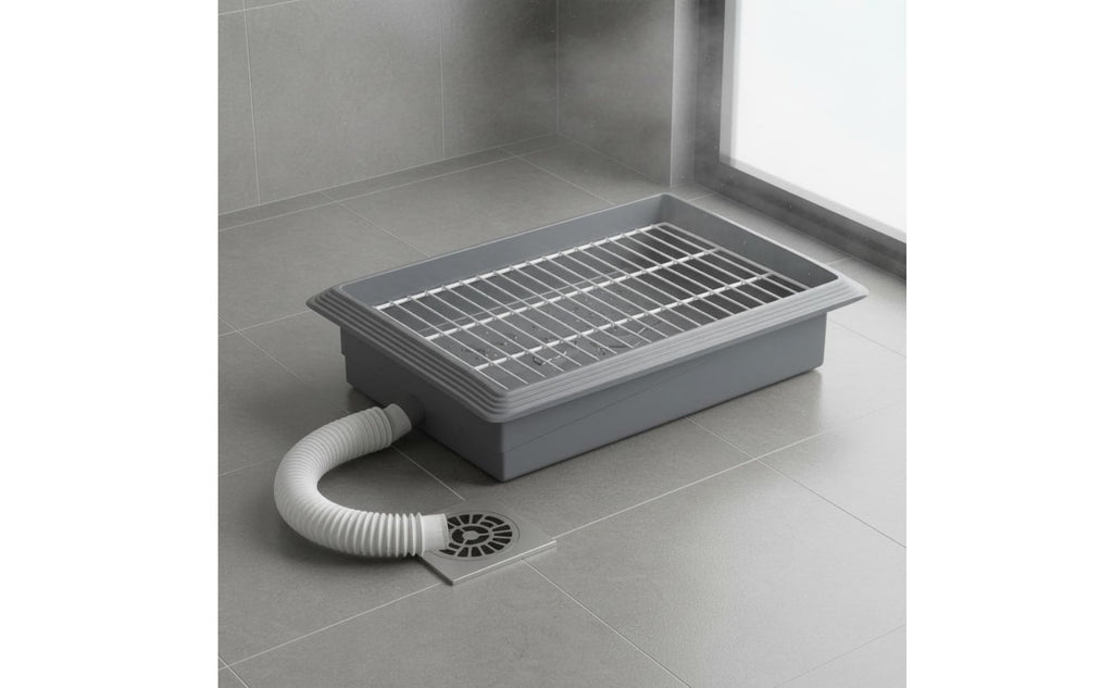 Flushable Dog Toilet Easy to Clean Drainage Drain Dog Toilet Pet Supplies for Training