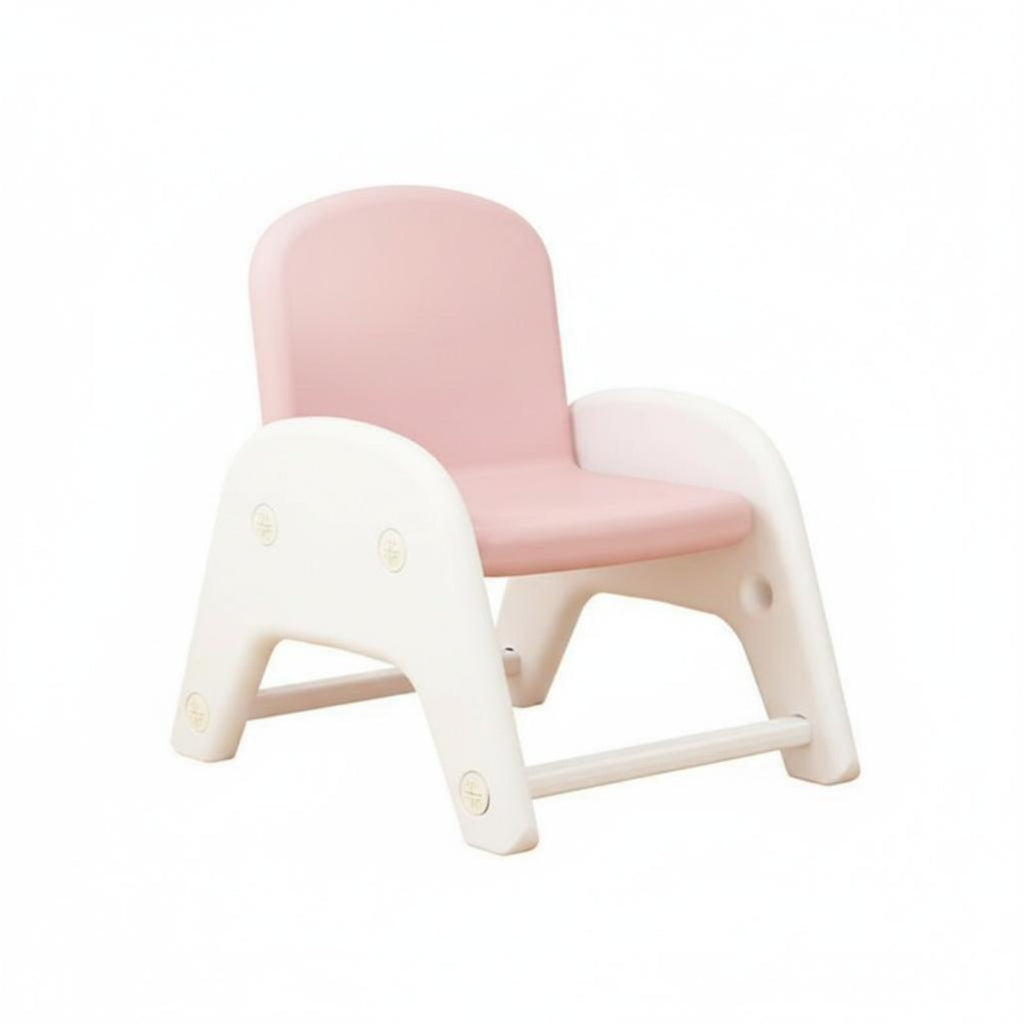Arched Leg Toddler Chair Stable Structure Small Four-Legged Seat Easy to Clean